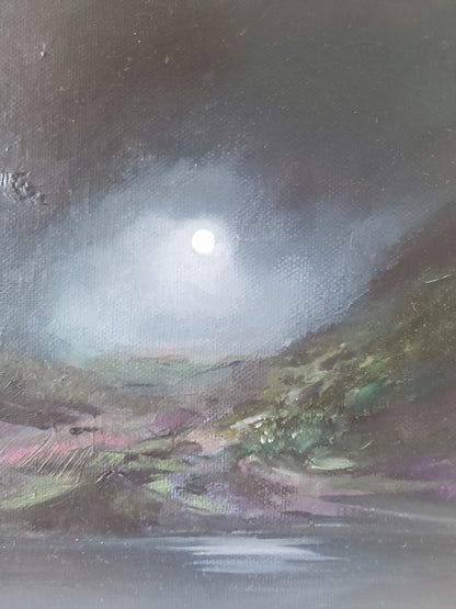 "Bay Lough by Moonlight"